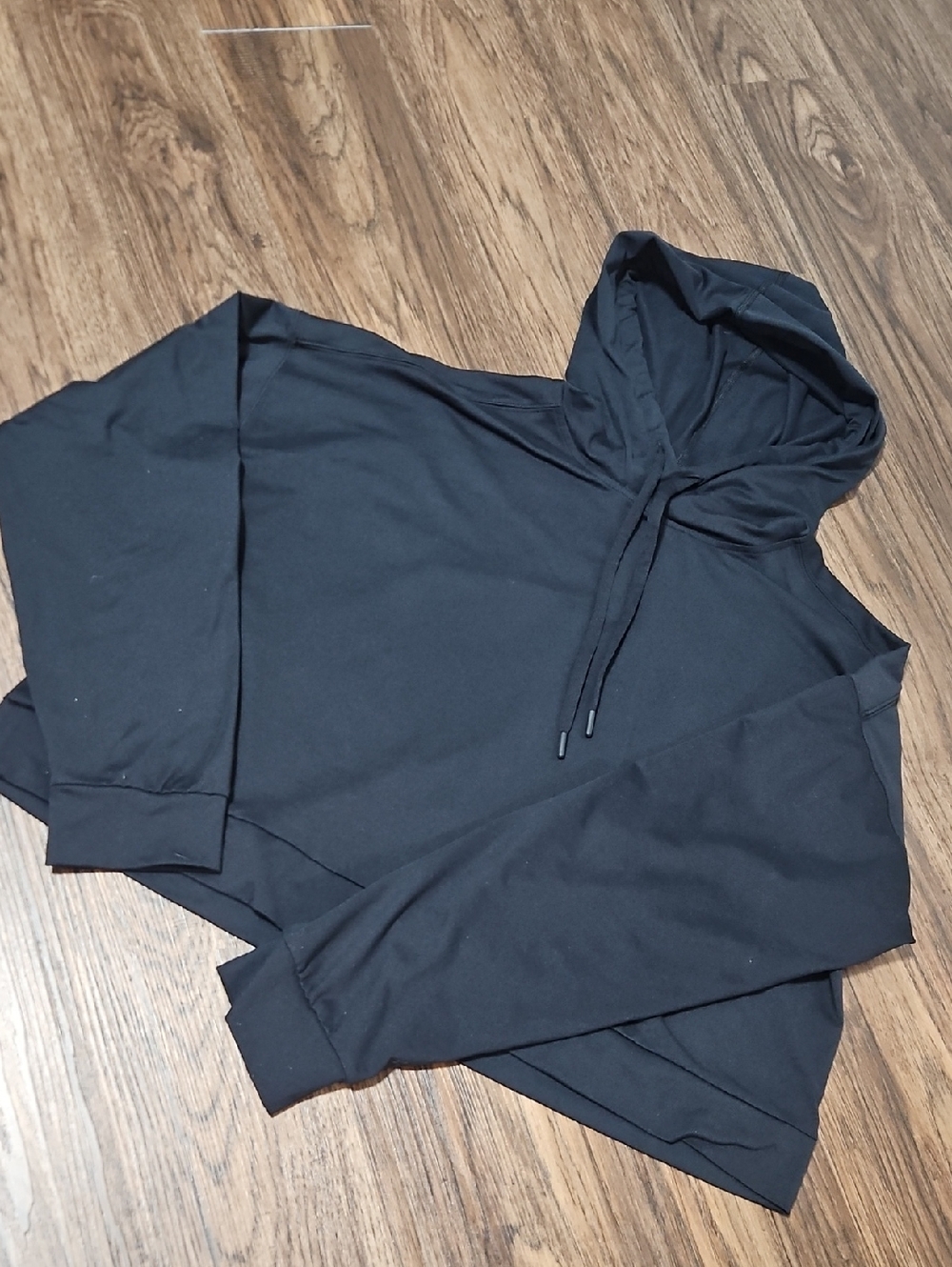All in Motion Black Performance Pullover Hoodie Women’s Large - Picture 8 of 10